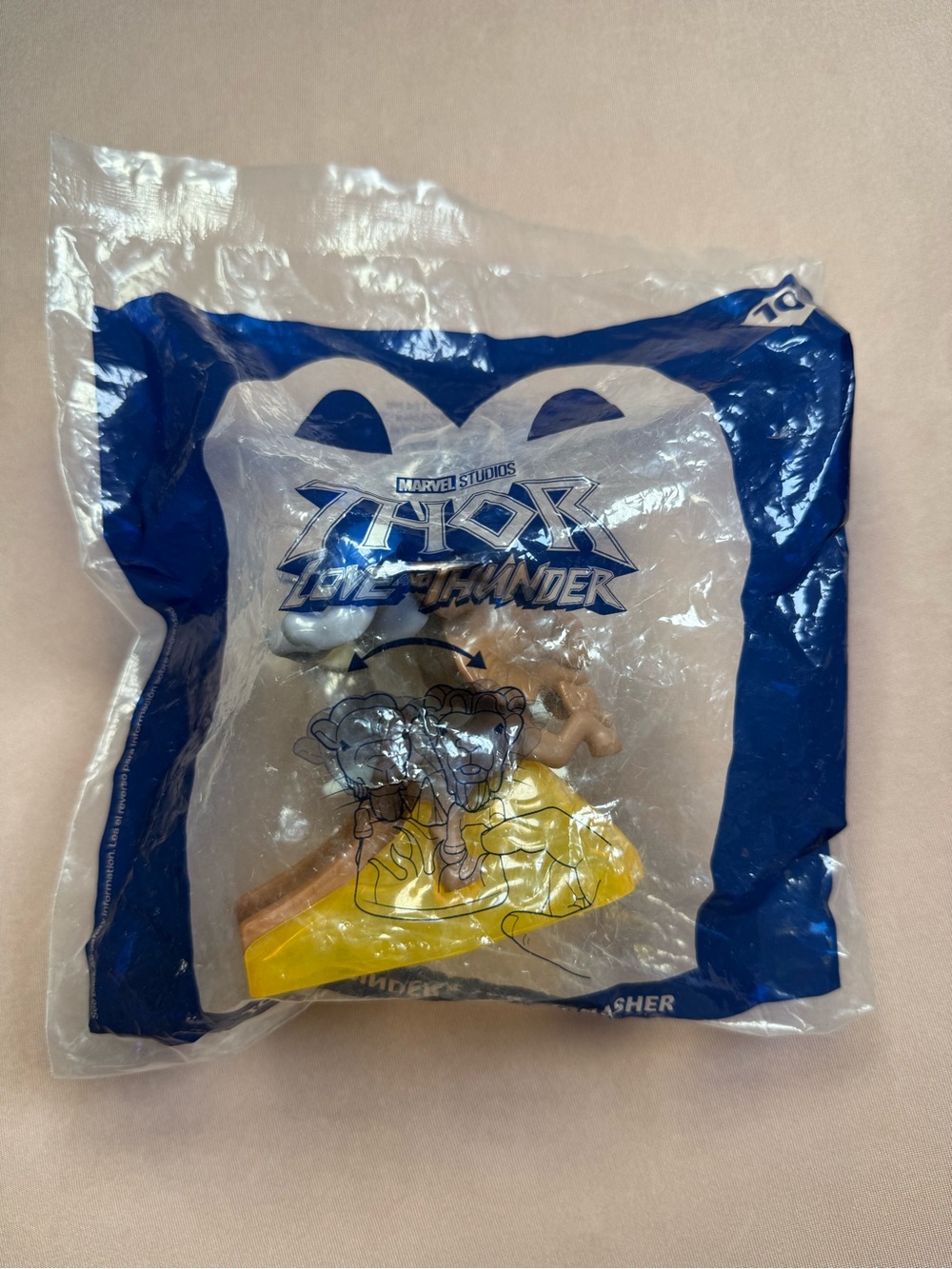 McDonald's Marvel 2022 Thor Love and Thunder Toothgrinder Toothgnasher NWT